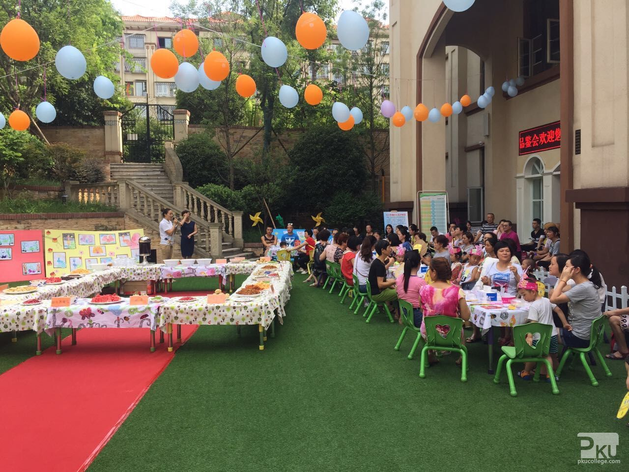 北大附属幼儿园泸州园美食品鉴会及泼水节活动圆满结束!